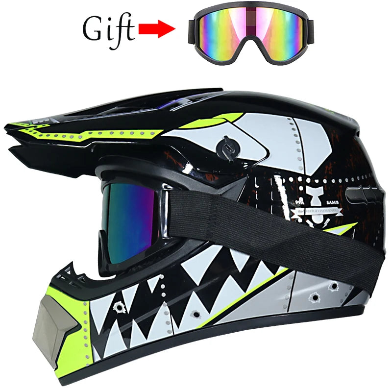 Motorcycle helmet children off-road helmet bike downhill AM DH cross helmet capacete motocross casco