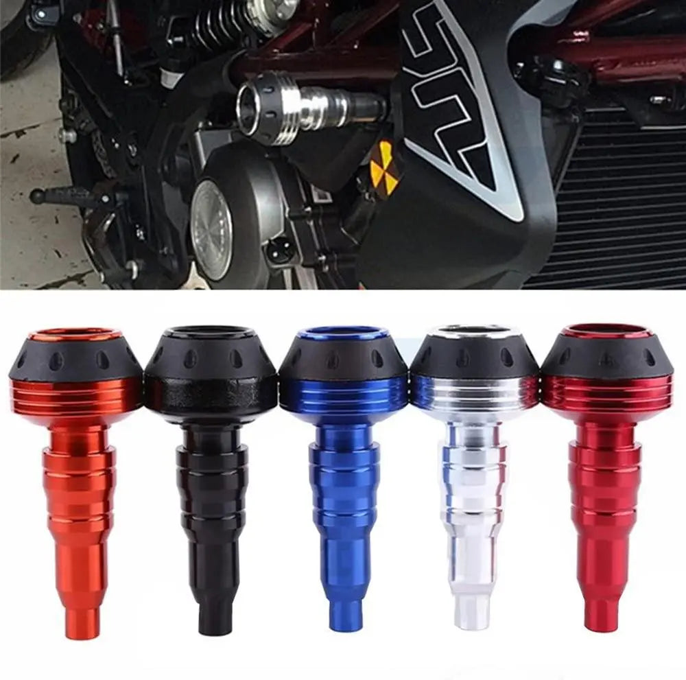 1PC Motorcycle M10 Protector Frame Slider 10mm Universal Motorbike Frame Sliders Anti Crash Protector Rod