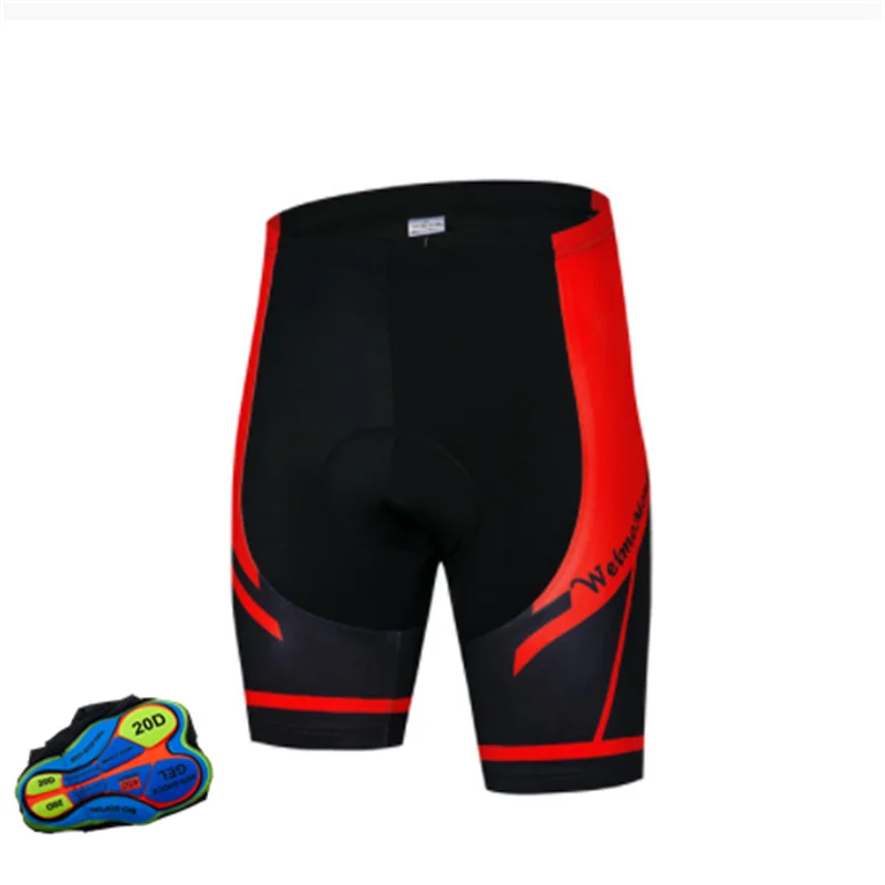 Black Men's Cycling Shorts MTB Bike Bicycle 20D Padded Bib Short MTB Shorts Mens Lycar Elastic Bicycle Shorts Pants XXS-5XL