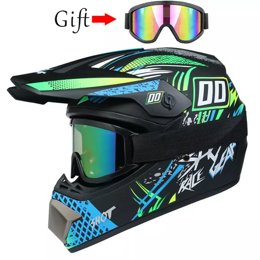 Motorcycle helmet children off-road helmet bike downhill AM DH cross helmet capacete motocross casco