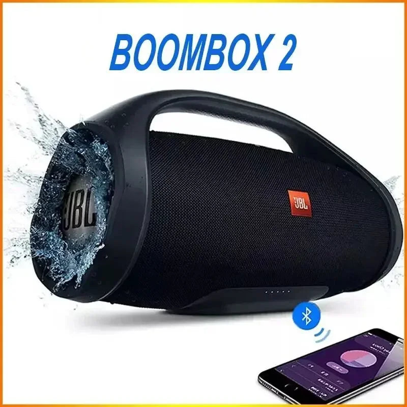 Original For Boombox 2 Wireless Bluetooth Speaker  Wireless Bluetooth Speaker Outdoor Portable Subwoofer Reverse Charging Speak