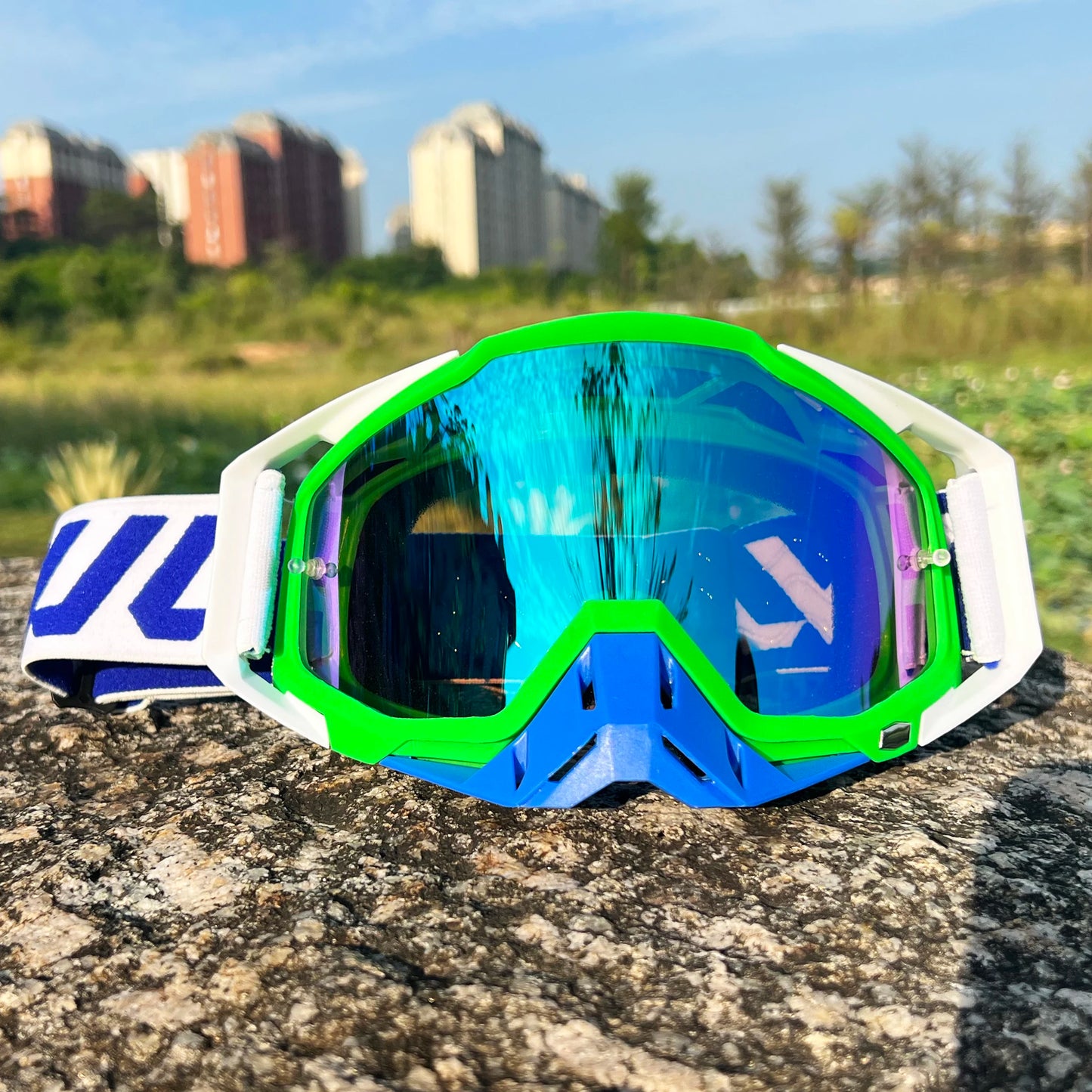 WJL Motocross Glasses Motorcycle Sunglasses Man MTB ATV Mask Windproof Protection Skiing Cycling Racing Off-Road Goggles