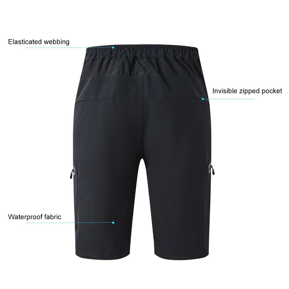 Men's BAT FOX MTB Shorts Mountain Bicycle Short Offroad DH Motorcycle Bike Short Pants Outdoor Sports Quick Dry Downhill Pants